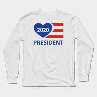 2020 Joe Love Biden President Long Sleeve T-Shirt